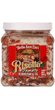 Risotto Con Tomate Deshidratado