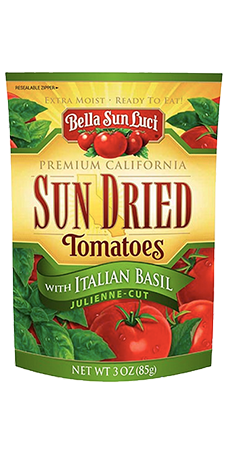 Tomate Deshidratado Seco Con Albahaca